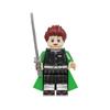 Demon Tanjiro Slayer Minifigures Nezuko Building Block Puzzle Toy Kids Gifts
