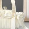 Wedding Baskets for Flower Girls Bridesmaid Anniversary Ceremony Candy Basket