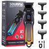 SOUMPIA Professional Hair Trimmer with Digital Display & Multiple Accessories HT-657