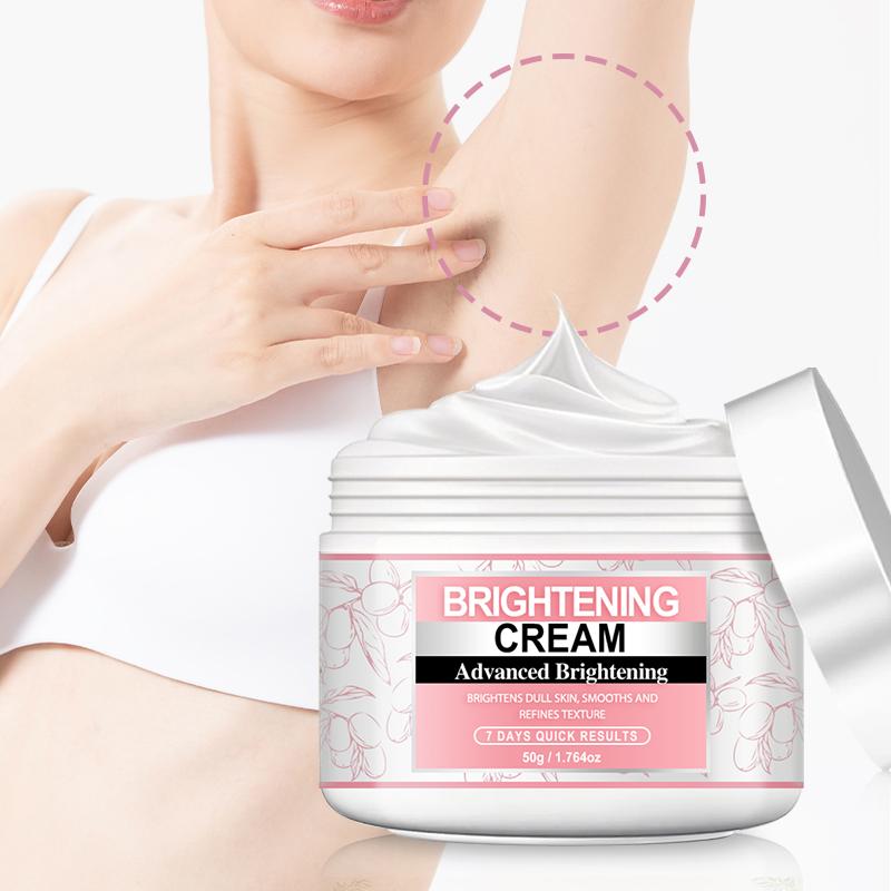 Brightening Cream-Brightens Dull Skin, Smooths And Rrefines Texture-Used For Neck And Elboes-Suitable For All Skin Types, 50g