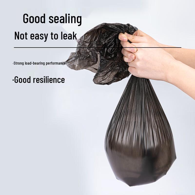 Deli Octagonal Bottom Trash Bags (Black)