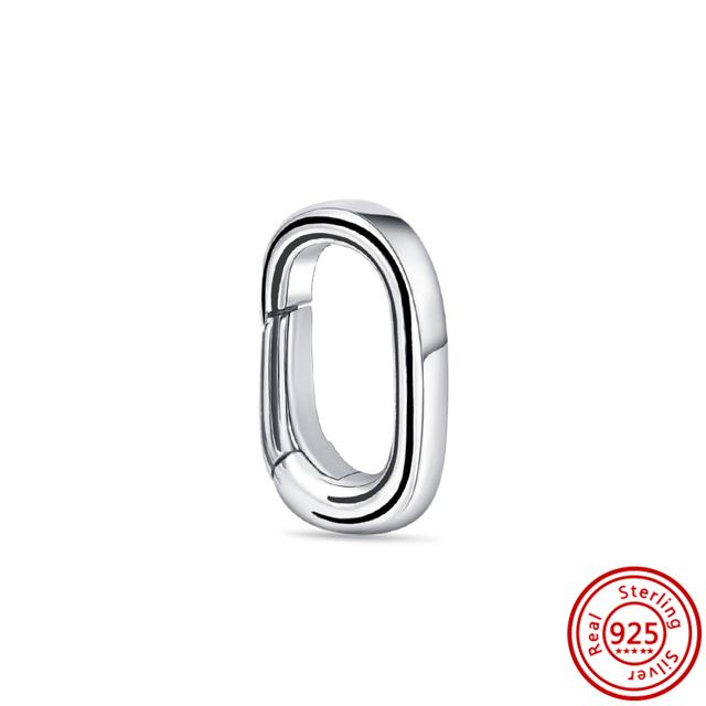 925 Silber Charm Herz Runder Stecker Medaillenanhänger Double Link Mini Dangle Fit Original Me Charms Armbänder Schmuck