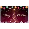 Christmas Decoration Holiday Theme Christmas Backdrop New Year Banner Light String Holiday Banner For Holiday Celebration Event