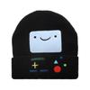 Embroidered Knitted Beanies Hat Game Machine Pattern Knitted Skull Bonnet Winter Cap  Unisex