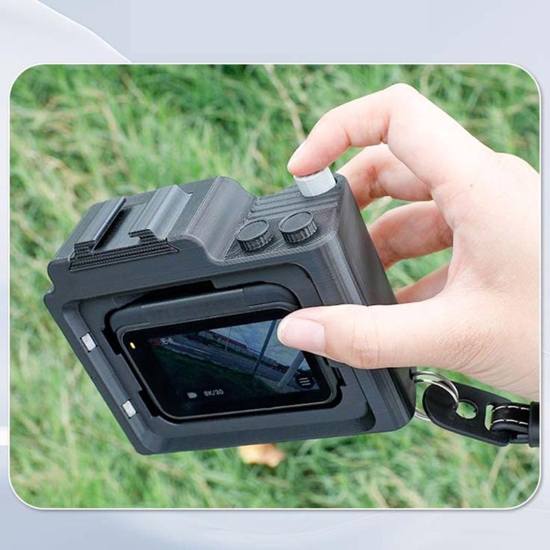 Quick Release Bracket Magnetic Mount Adapter For 360 Cameras Improved Balance Dynamic and Compatibility