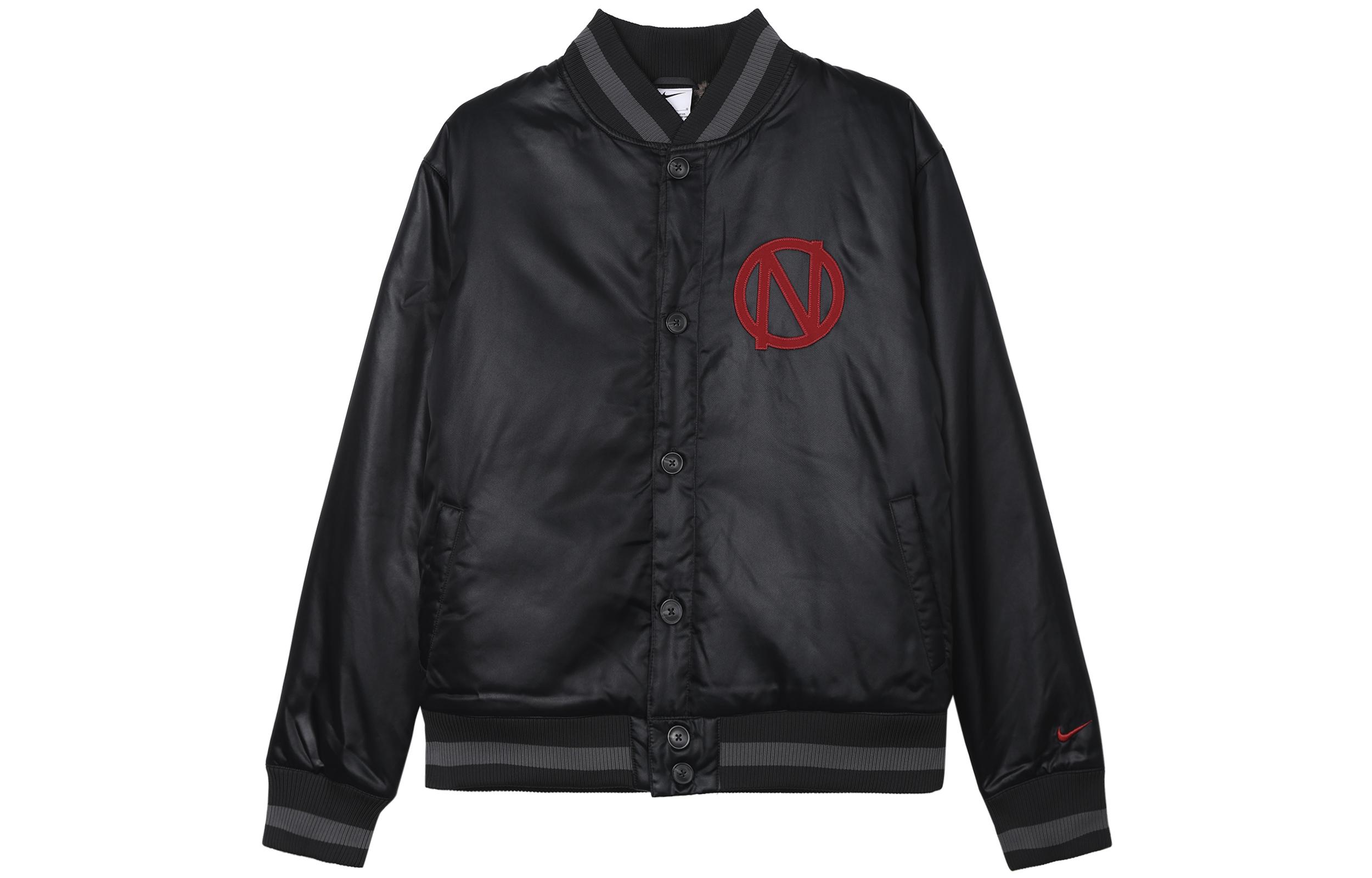 Nike Jackets Men s Black Baseball Collar Moderate Other DQ6204-045 M