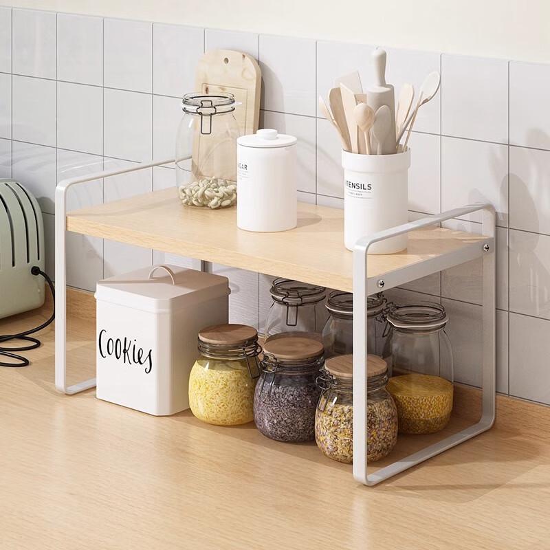 WEZHO Kitchen Countertop Tiered Storage Shelf