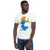 Pin Up "COWGIRL & 2 PISTOLS" - Short-Sleeve Unisex 100% Cotton T-shirt Mens Tees Top