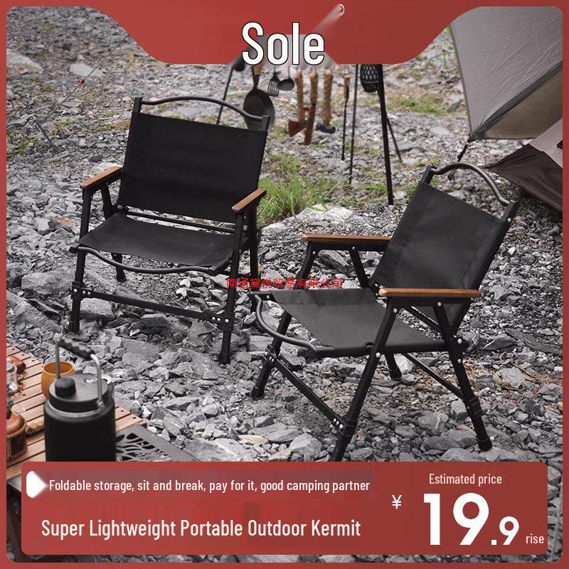 Suole Portable Kermit Folding Chair for Camping and Outdoor Activities