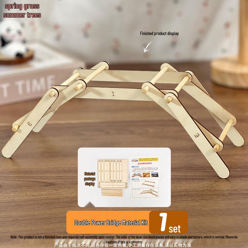DIY Educational Bridge Building Kit for Young Scientists Lever Bridge Set