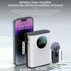 Lightweight Wireless Megaphone High Capacity Voice Amplifier For Classroom Meetings Fitness Sports Coaching