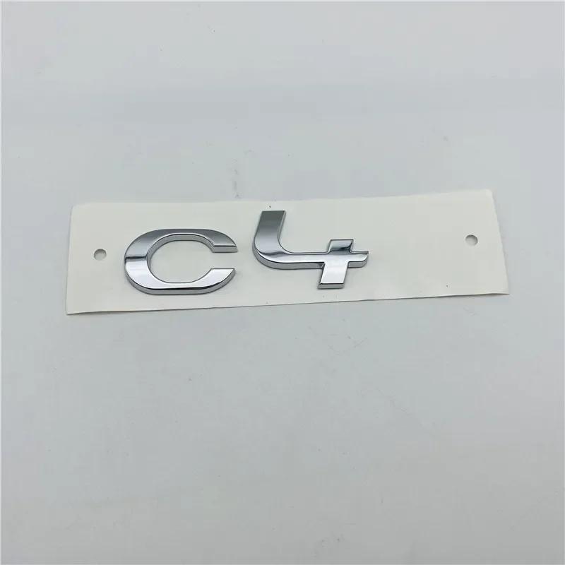Adesivo Targhetta Nome Logo Portellone Posteriore Per C2 C4 C5 2.3 C3-XR C-elysee C-QUATRE