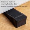 Anti-Collision Moveable Door Stopper - Safety Silicone Rubber Wedge Door Barrier for Home