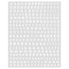 Adesivos de Alfabeto Adesivos de Letras Adesivos Decalques de Alfabeto Scrapbooking Arte em Resina Adesivos de Letras Pequenas À Prova D'água