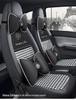 Wuling Hongguang MINI Houndstooth Seat Cushion - All-Season Full Surround, One-Piece Cover.