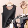 Men's Fleece-Lined Thermal Vest Thickened Winter Edition Heated Base Layer Cold-Weather Protection
