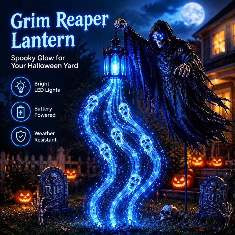 Glowing Ghost Trail Ghost Light Stake Auto On Off Halloween Decoration Yard Lawn Decor