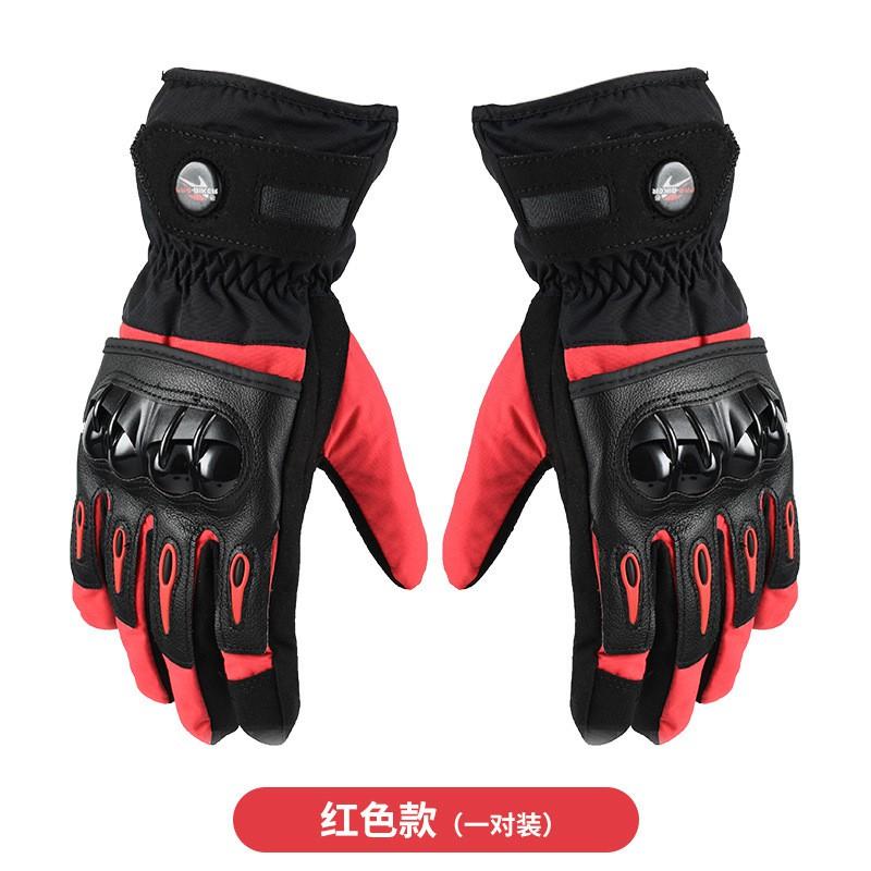 Motorcycle Gloves Winter Full Finger Windproof Warm Waterproof Crash Protection Riding Safety Gear Men Women