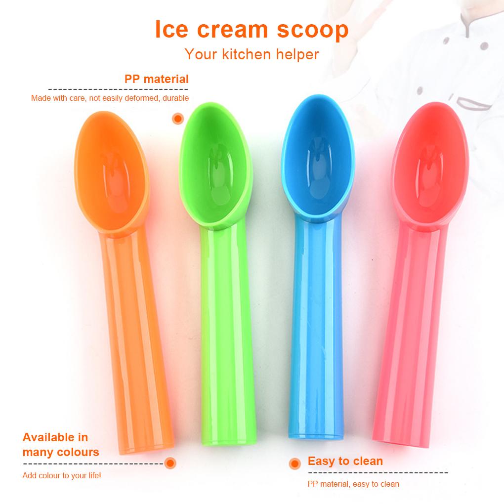 Ice Cream Scoop Kitchen Handled DIY Watermelon Spoon Melon Dessert Digger Flatware Salad Party Scooper Scooping Cutlery