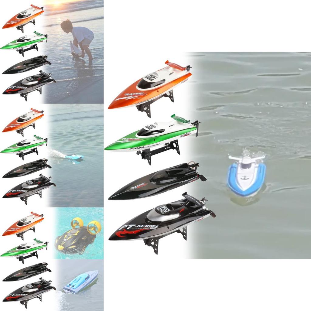 Rc Speedboat Toy With Adjustable Propeller And Forward Backward Control For Kids And Adults