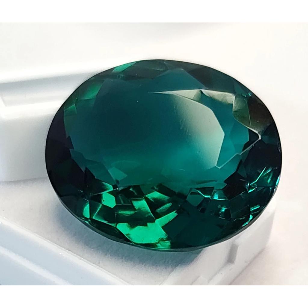 Natural Green Grandidierite 46-48 Ct Oval Cut Certified Stunning Loose Gemstone