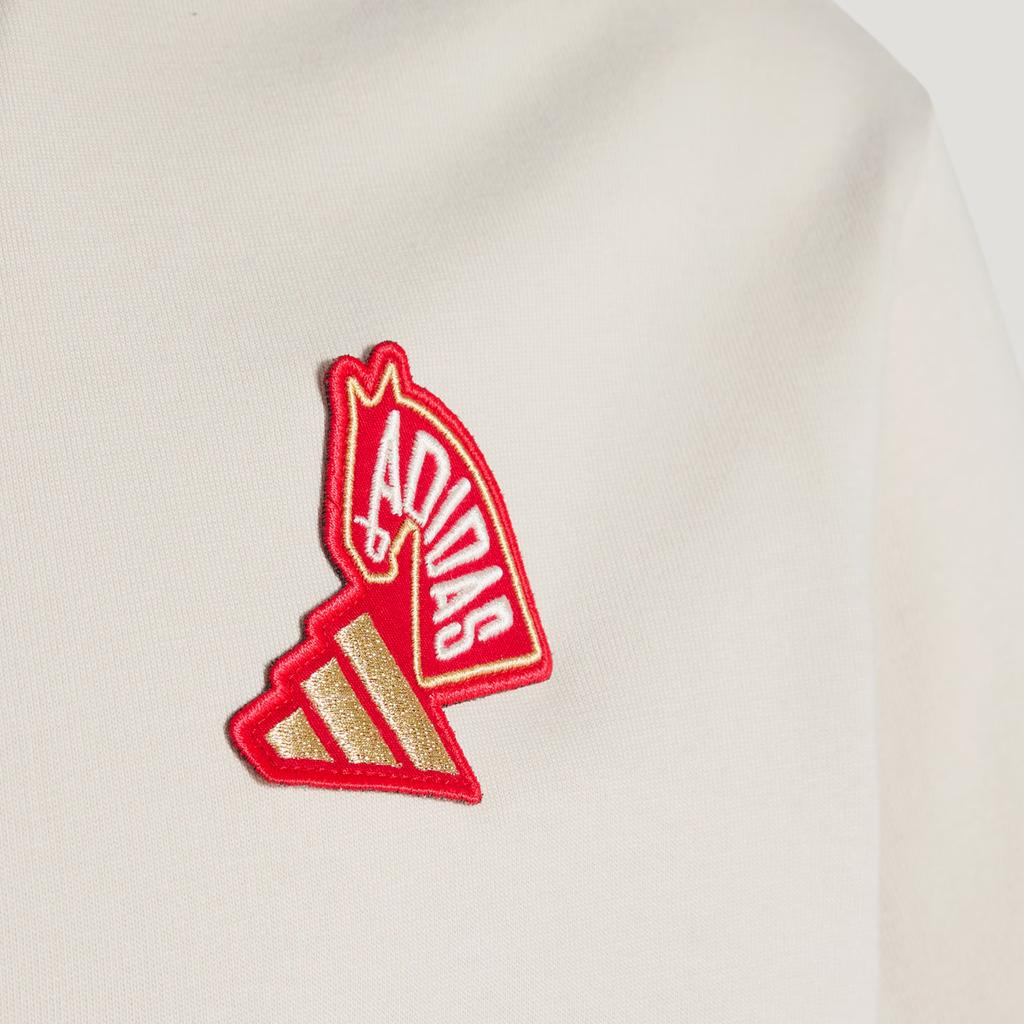 Adidas FW25 Short Sleeve T-Shirt Year Of The Rabbit Limited Edition CNY New Year Soft Sports Casual Loose Fit Unisex Tops KQ5100