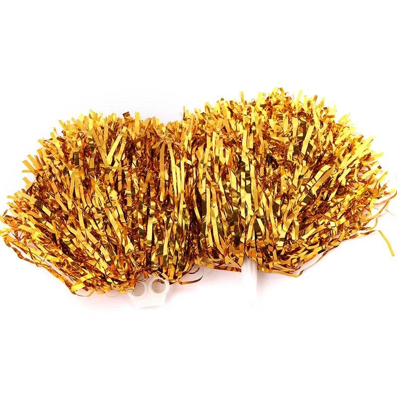 Cheerleading Team Pom Poms Ball Cheerleading Hände Blume Handschütteln Cheerleading Spiele Geburtstag Hochzeit Feier Zubehör