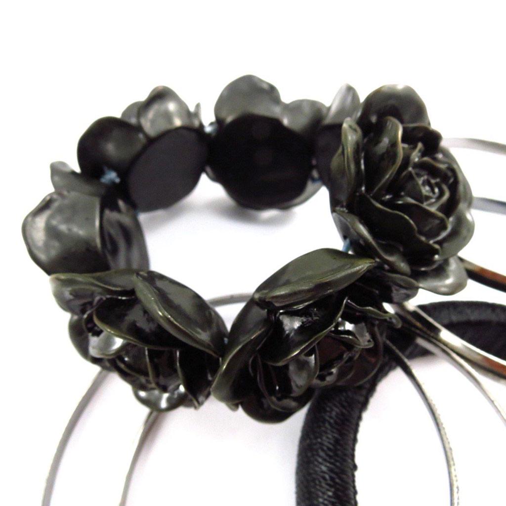Les Trésors De Lily [J6855] - Bracelet créateur 'Sappho' noir