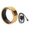 Smart Health Ring IP68 Water Proof Sleep Tracking Step Counter Gesture Control Smart Ring Fitness Tracker for Men Women