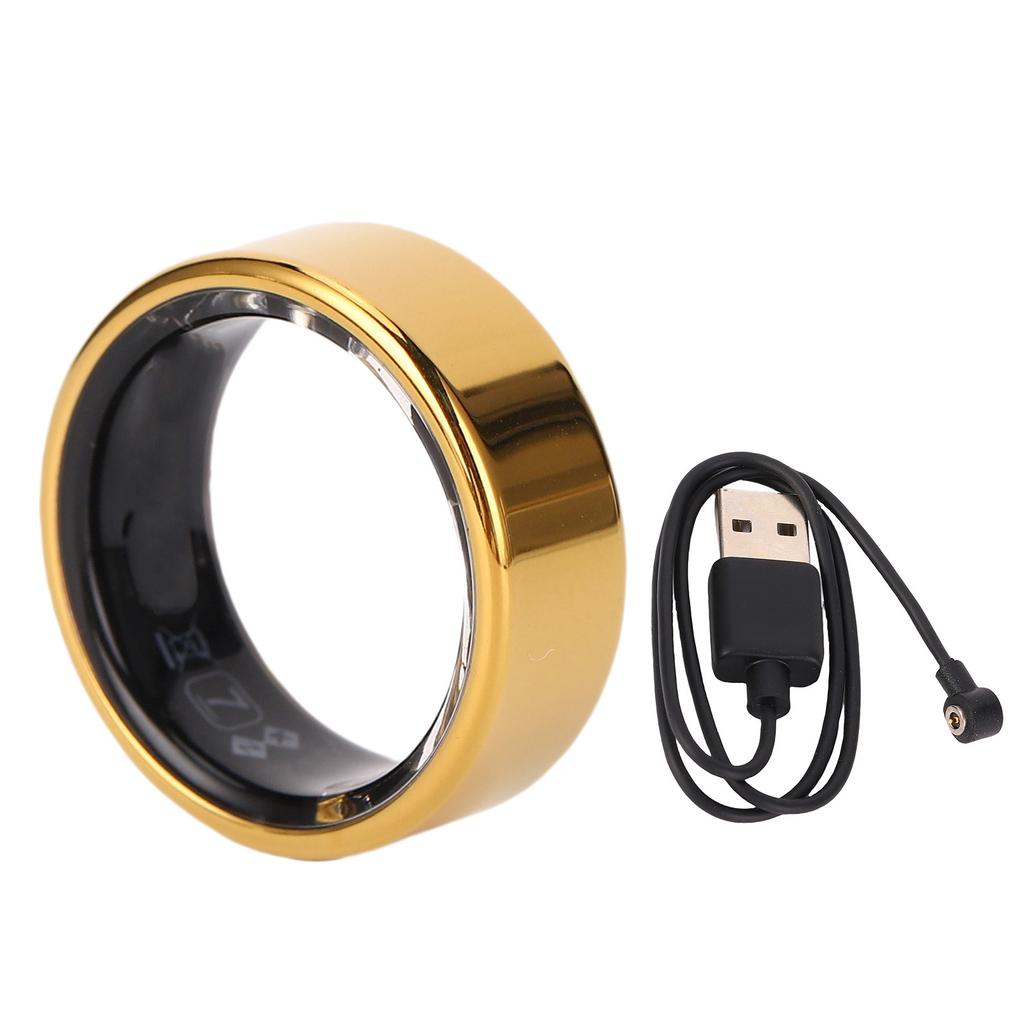 Smart Health Ring IP68 Water Proof Sleep Tracking Step Counter Gesture Control Smart Ring Fitness Tracker for Men Women