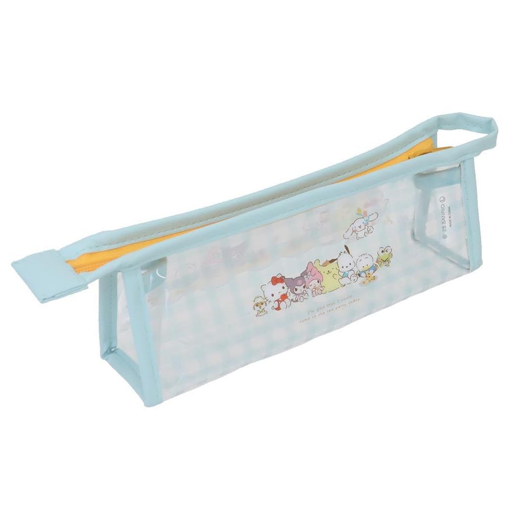 Tees Factory Sanrio Hello My Cinnamoroll Sanrio Bordered Pen Talking Tea Kitty, Kuromi, Pochacco, Pompompurin, Melody, Stationery, Characters, Pouch,