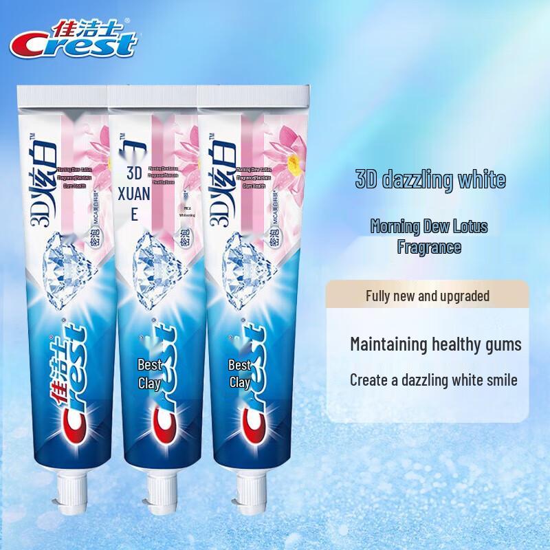 

Crest 3D White Morning Dew Lotus Toothpaste