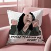 The Room T-Tommy Wiseau Cushion Cover Multi-Scene Pillow Cover for Home & Car - Reversible, Soft & Durable for Daily Use