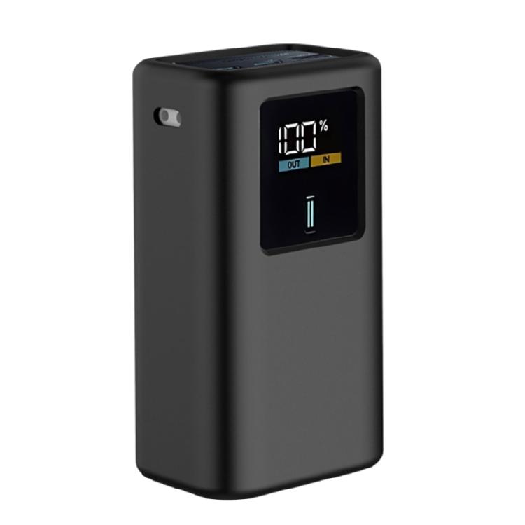 Амортизирующий силиконовый чехол для Powerbank NO.10 Mini 55W 10000mAh Безопасный Устойчивый к царапинам чёрный