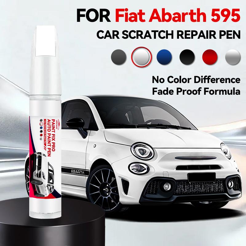 Vehicle for Exclusive Use For FIAT Abarth 595 Car Paint Repair Pen Paint Scratch Repair Accessories Abarth Red Black Gara White