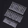 30pcs Transparent Durable Fishing Rattles Shake Fishing Lures Insert Tube Attract Fish