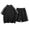 Summer Short-sleeved Sports Casual Suit For Men Thin Two-piece Set