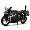 1:12 1199 H2R Police Car Motorcycles Toys Alloy Diecast Sound Light Shock Absorption Simulation Motorcycle Boy Gifts