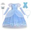 Cinderella Style Cinderella Style Disney Style Princess Halloween Christmas Disney Style Princess Princess Tiara Photo Cultural Festival [Agture]
