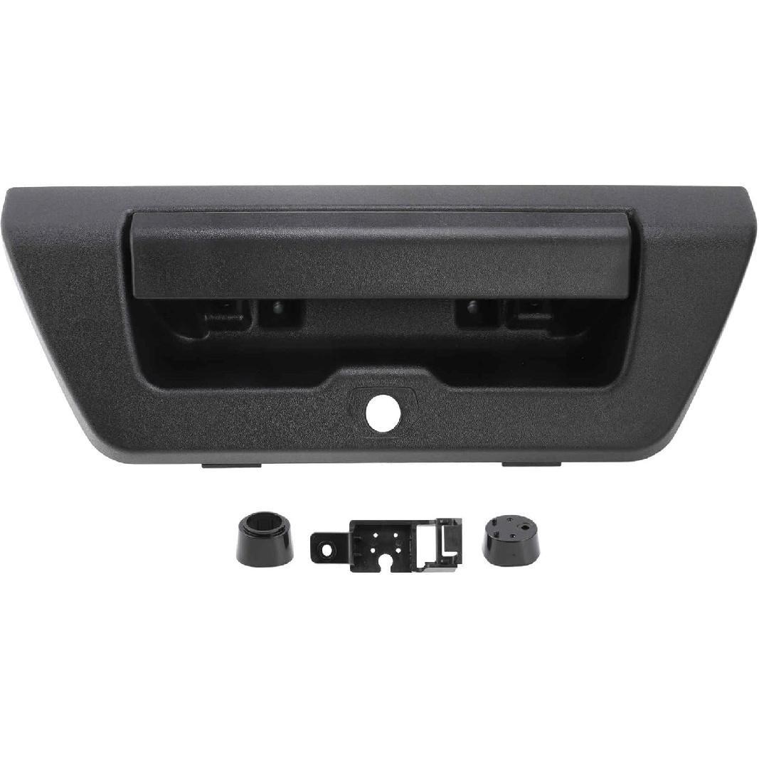 FL3Z9943400AAA Tailgate Handle with Backup Camera Hole Set for Ford F-150 2015-2017 Rear Exterior Outside Door Handle Tailgate Liftgte ALatch Handle