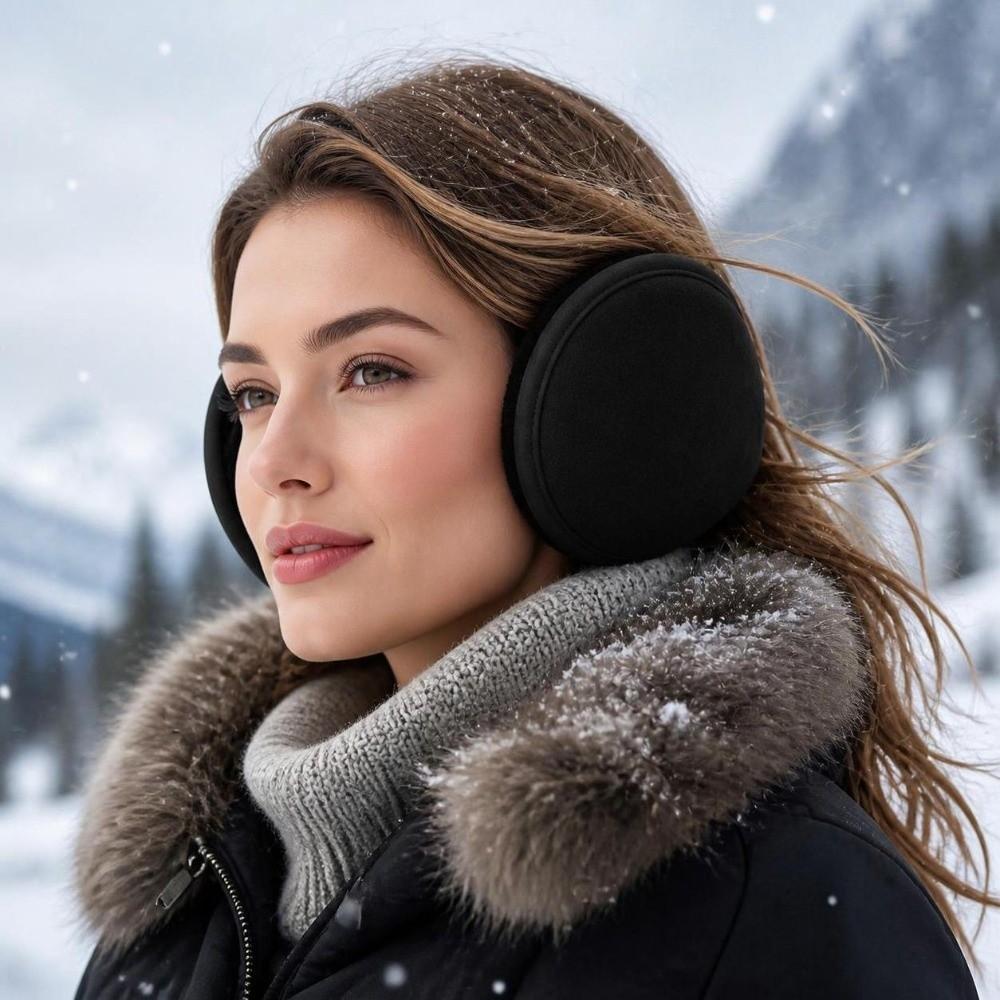 Warm Velvet Ear Muffs Thicken Padding Winter Earmuffs New Thicken Ear Covers  Men Women
