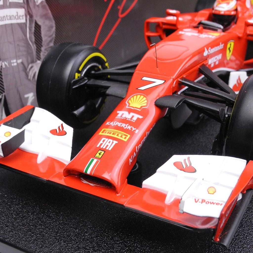 MATTEL Scale Ferrari T 2014 Finished Product 1/18 F-14 #7
