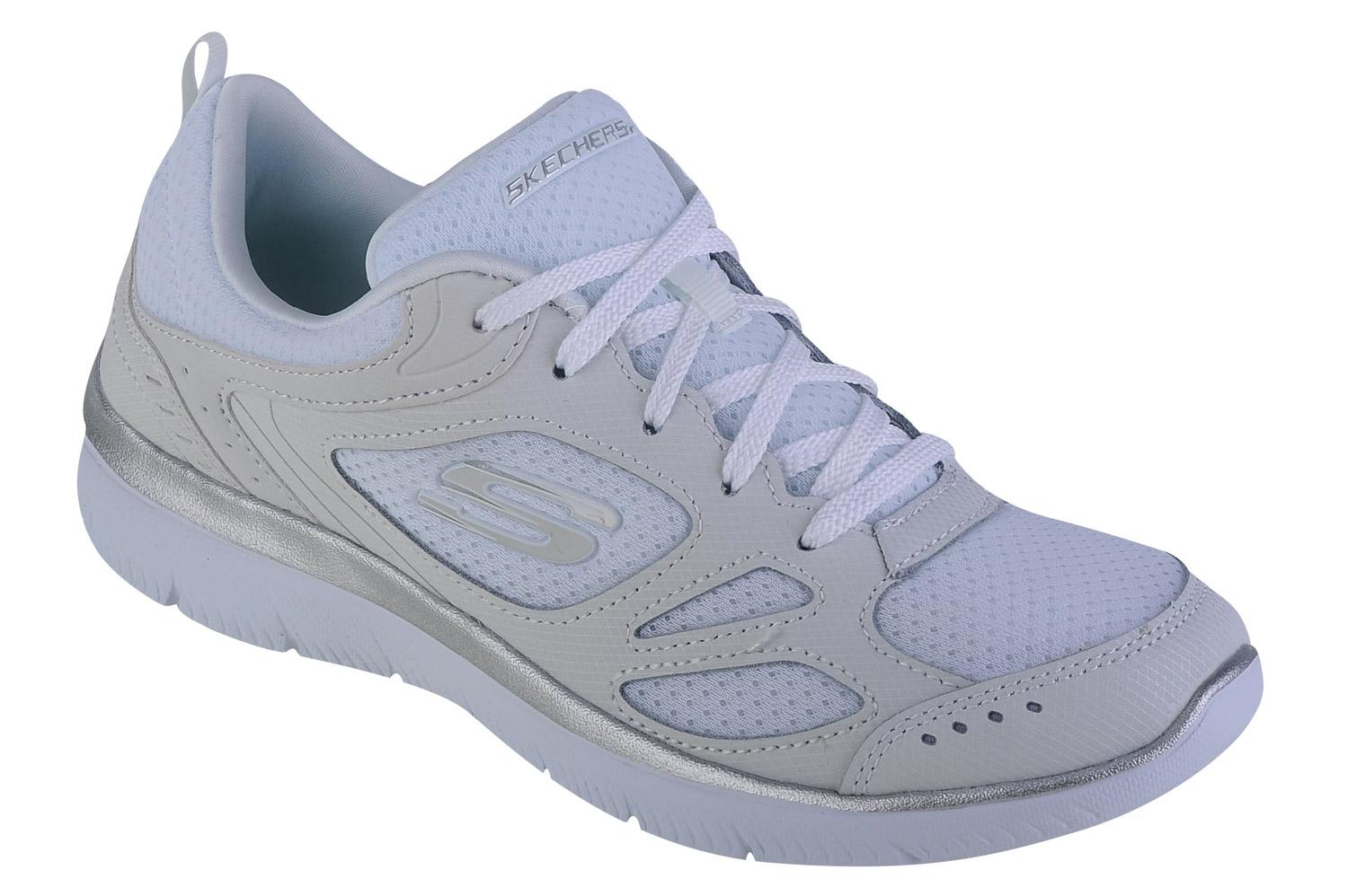 Skechers Summits Suited, Baskets blanches femme