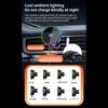 Magnetic 25W Wireless Car Charger Air Vent Phone Holder Stand with  RGB Ambient Light For iPhone 17 16 Pro Max 15 14 13