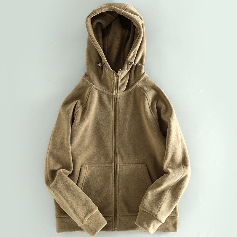 off Orders Exported to Japan Spring and Autumn Men's Fleece Clothing Polar Fleece Men's Clothing Outerwear Trendy Men's Clothing Hoodie Top Clothes