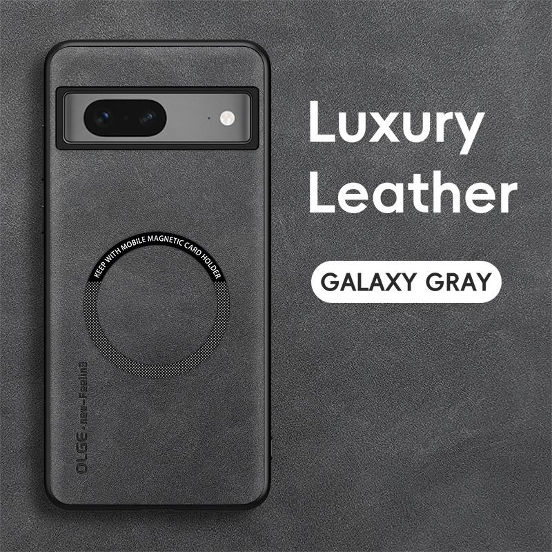 

Magnetic Retro Leather Soft Case For Google Pixel 7 Pro 7A Pixel7 Pro Google7A Wireless Charging Phone Case Cover For Google 7