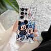 Mickey Minnie Brand Transparent Case For Samsung Galaxy S26 S25 Ultra S24 S22 S26 Plus S20 S23 S21 S25 FE 5G Clear Silicon Cover