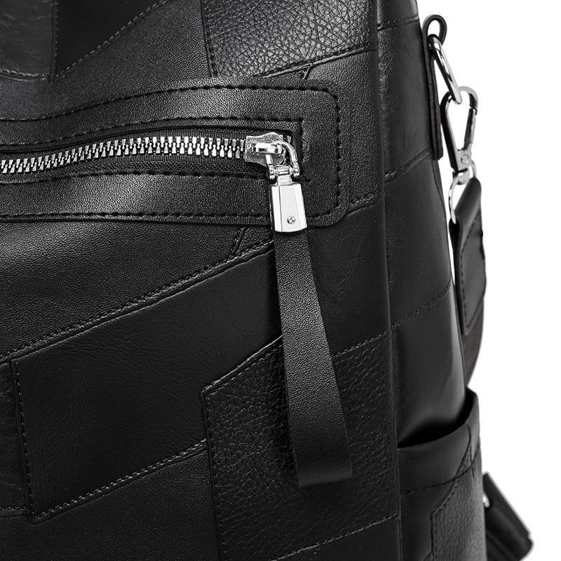 Женский кожаный рюкзак — фото 18