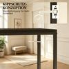 Modern Console Table Made of Steel with 2 Levels, Entrance Table, Hallway and Living Room