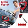 Car Cleaning Brush Set, Extendable 6-Piece Cleaning Kit for